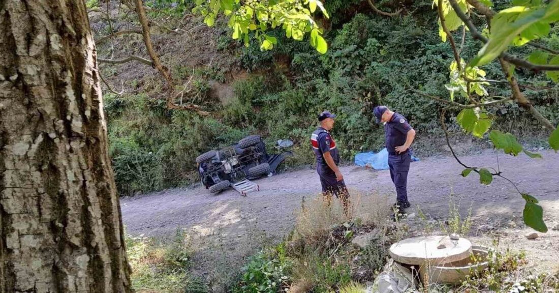 Kastamonu’nun Doğanyurt ilçesinde ATV’nin devrilmesi neticesinde meydana gelen kazada 1