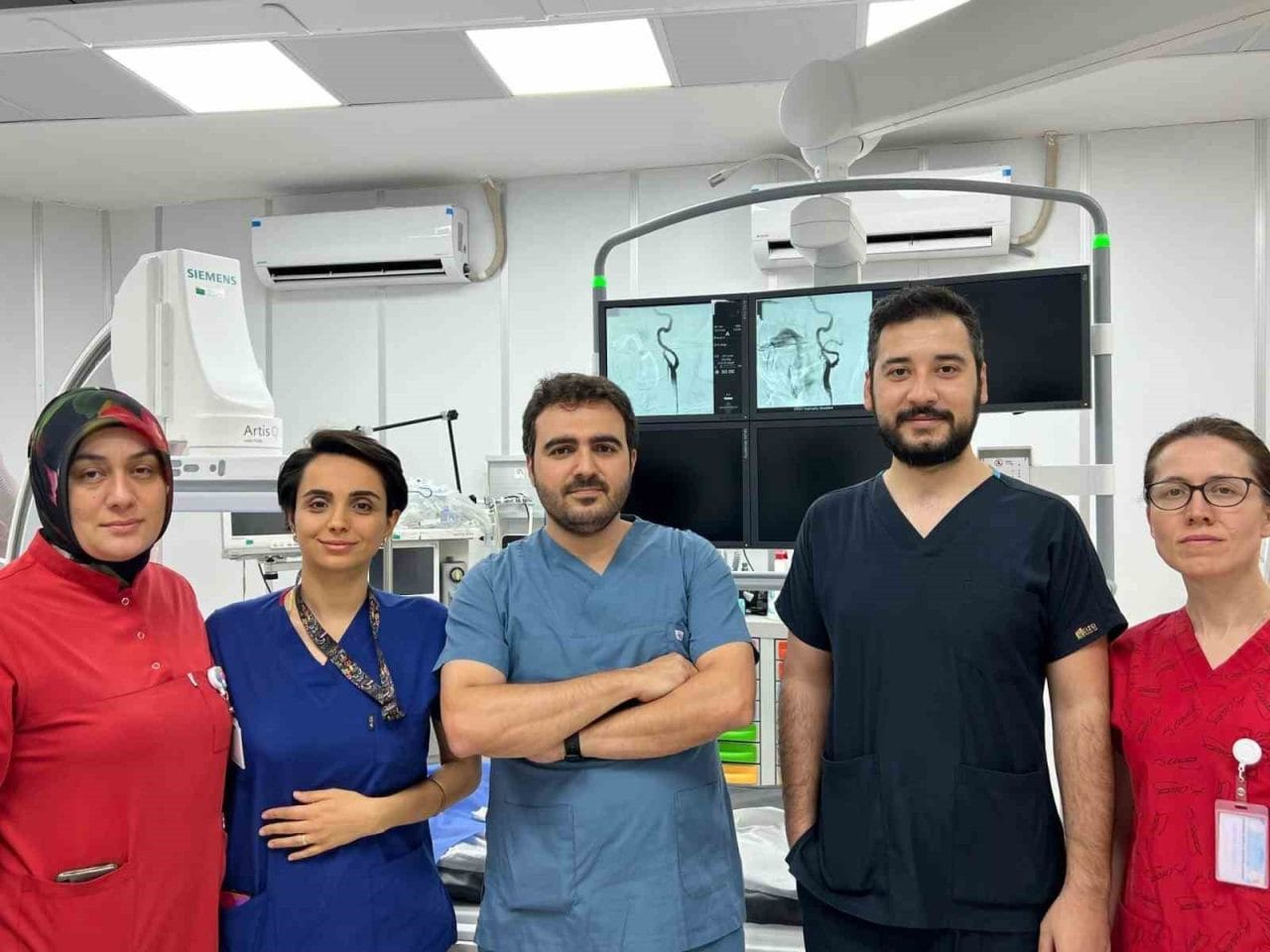 Kastamonu Eğitim ve Araştırma Hastanesi Girişimsel Radyoloji Ünitesi’nde beyne giden