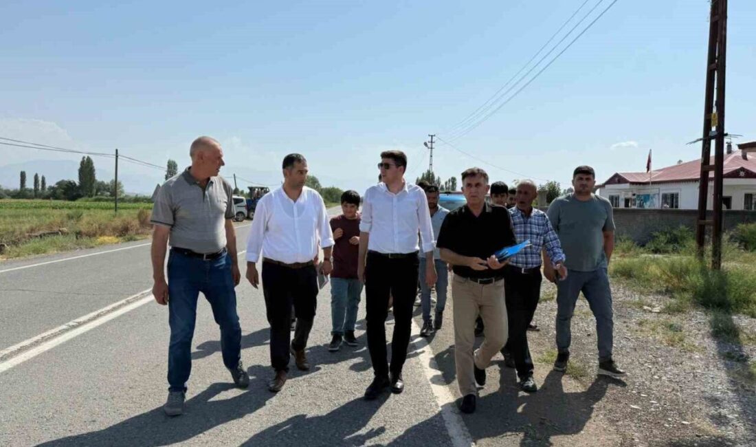 Iğdır’ın Karakoyunlu İlçesi Kaymakamı Fatih Erdoğan, vatandaşlarla bir araya gelmek