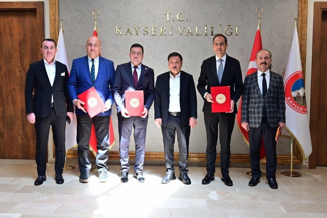 Kayseri OSB tarafından yapımı tamamlanan Kayseri OSB Sağlık Merkezi, Kayseri