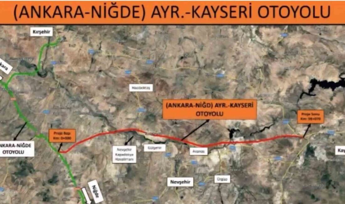 AK Parti Genel Başkanvekili Mustafa Elitaş, Kayseri otoyolunu duyurarak, “Kayseri