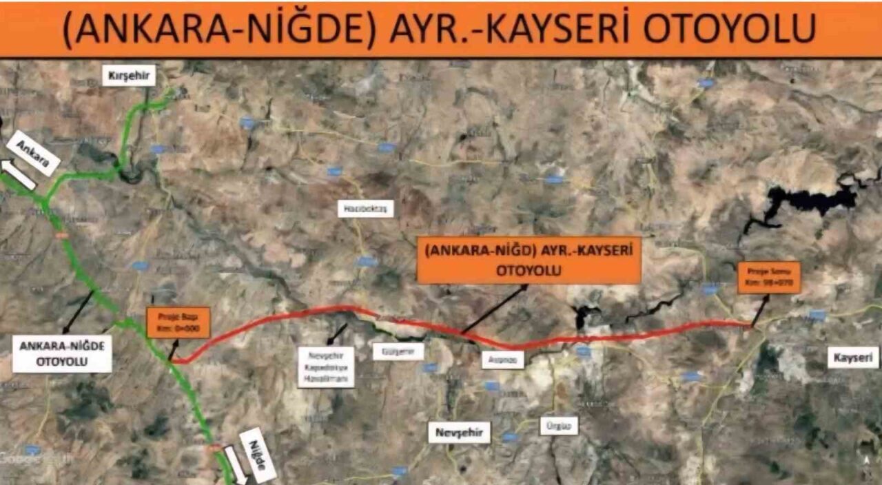 AK Parti Genel Başkanvekili Mustafa Elitaş, Kayseri otoyolunu duyurarak, “Kayseri