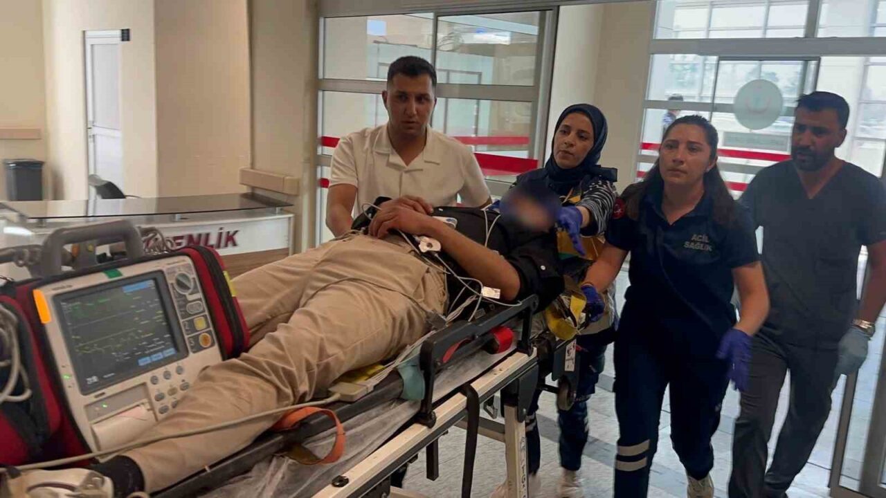 Adıyaman’da, kullandığı motosikletin devrilmesi sonucu meydana gelen kazada ağır yaralanan