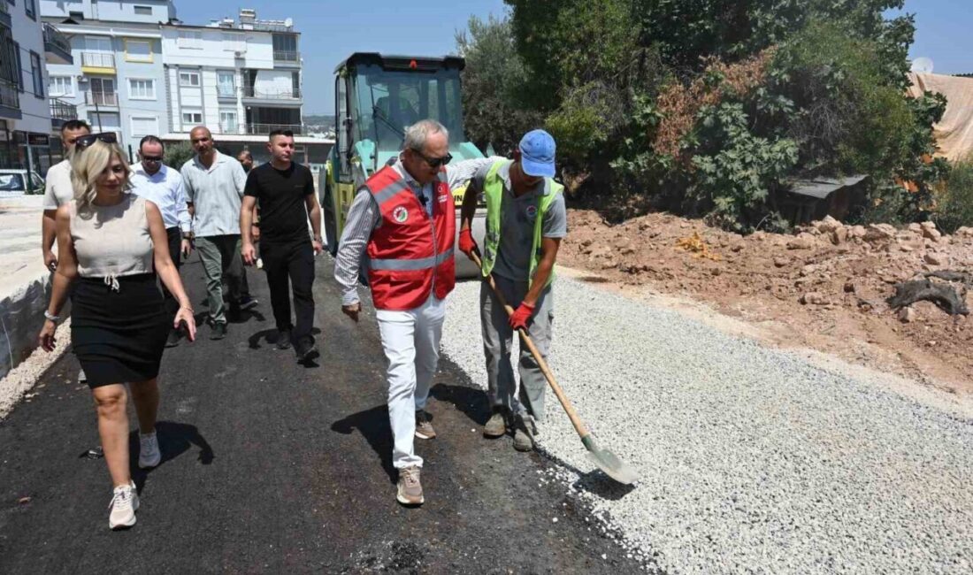 Kepez Belediyesi, kent içi ulaşımı rahatlatacak projelerine hız kesmeden devam