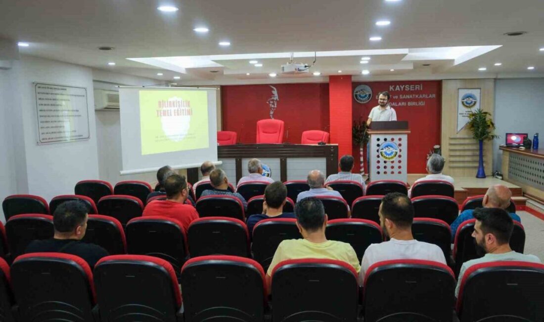 Kayseri Esnaf ve Sanatkarlar Odaları Birliği (KESOB) aldığı yetki ile