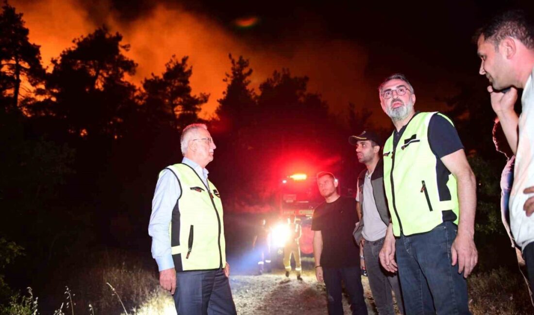 Kestel Belediyesi, 27 Temmuz 2025 tarihinde Ağlaşan Köyü’nde çıkan orman