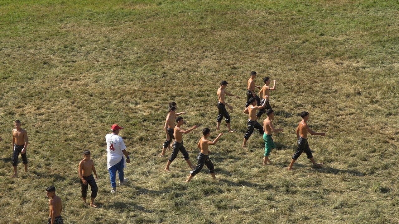 Edirne’de bu yıl 664.’sü düzenlenen Tarihi Kırkpınar Yağlı Güreşleri’nin son