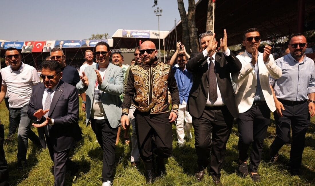 Kırkpınar Ağası Ufuk Özünlü, ağalık ihalesini bu yıl 40 milyon