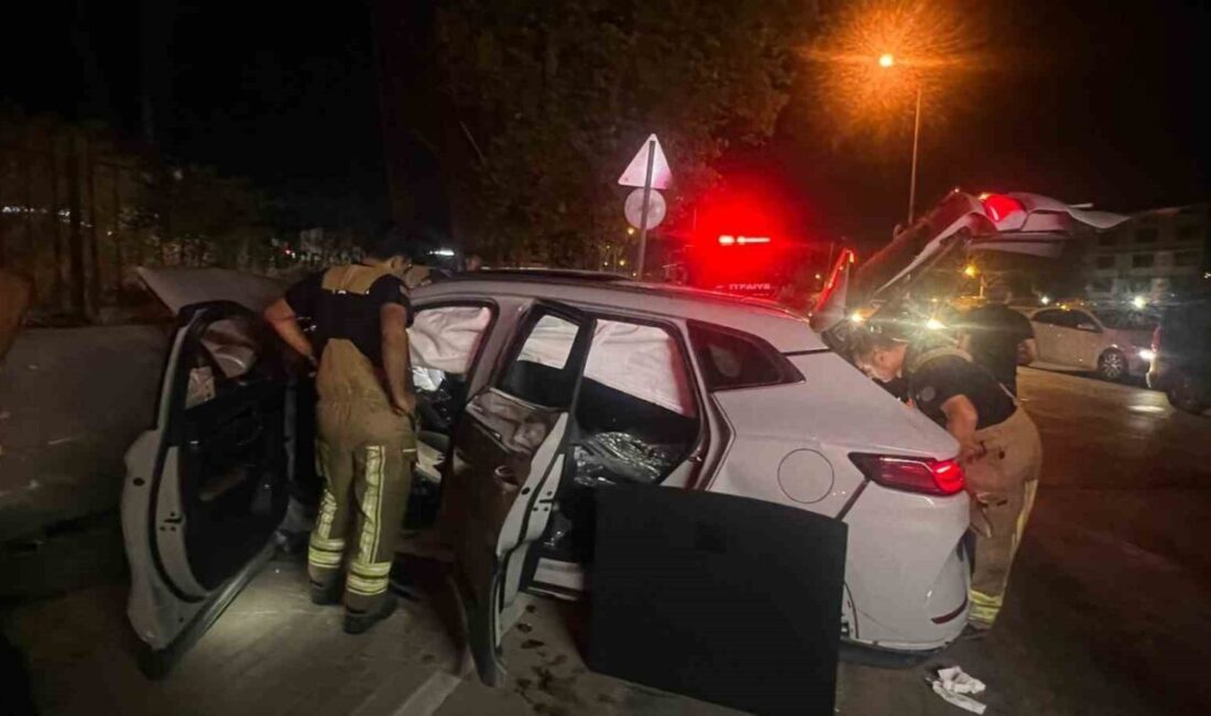 Bursa’nın Yıldırım ilçesinde gece yarısı meydana gelen feci kazada aynı