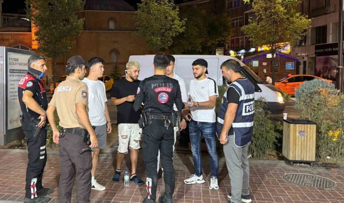 KIRŞEHİR (İHA) – Kırşehir’de polis ekipleri tarafından kent merkezinde huzur