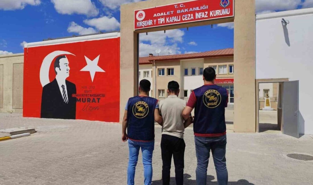 KIRŞEHİR (İHA) – Kırşehir’de çeşitli suçlardan hakkında 8 yıl 9