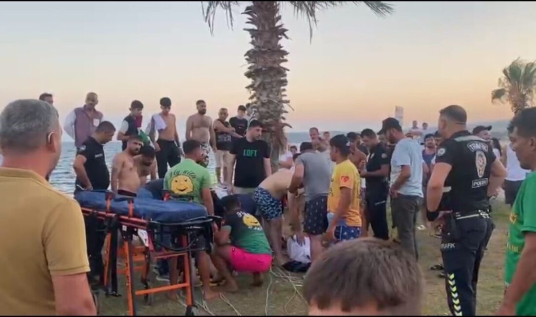 Mersin’de bulunan Kızkalesi’nde yaşanan paraşüt kazasında 2 kişi yaralandı. Olay,