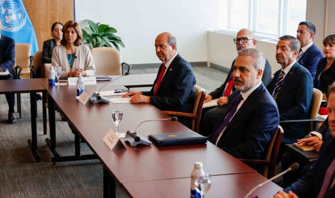 Kuzey Kıbrıs Türk Cumhuriyeti (KKTC) Cumhurbaşkanı Ersin Tatar, BM ile