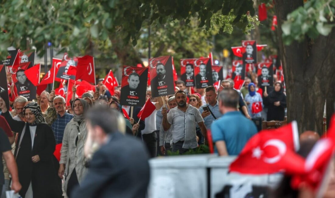15 Temmuz darbe girişiminin 9. yıl dönümünde Kocaelililer, “Zaferin Adı