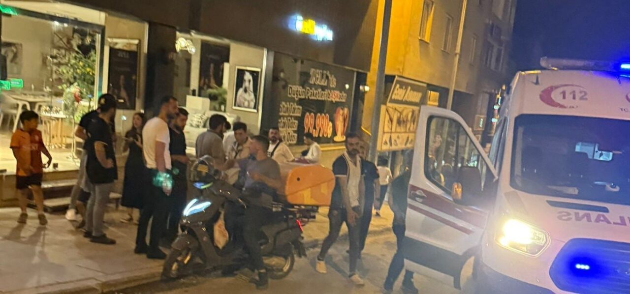 Bilecik’te seyir halinde kontrolden çıkan motorlu bisiklet bir işyerinin duvarına