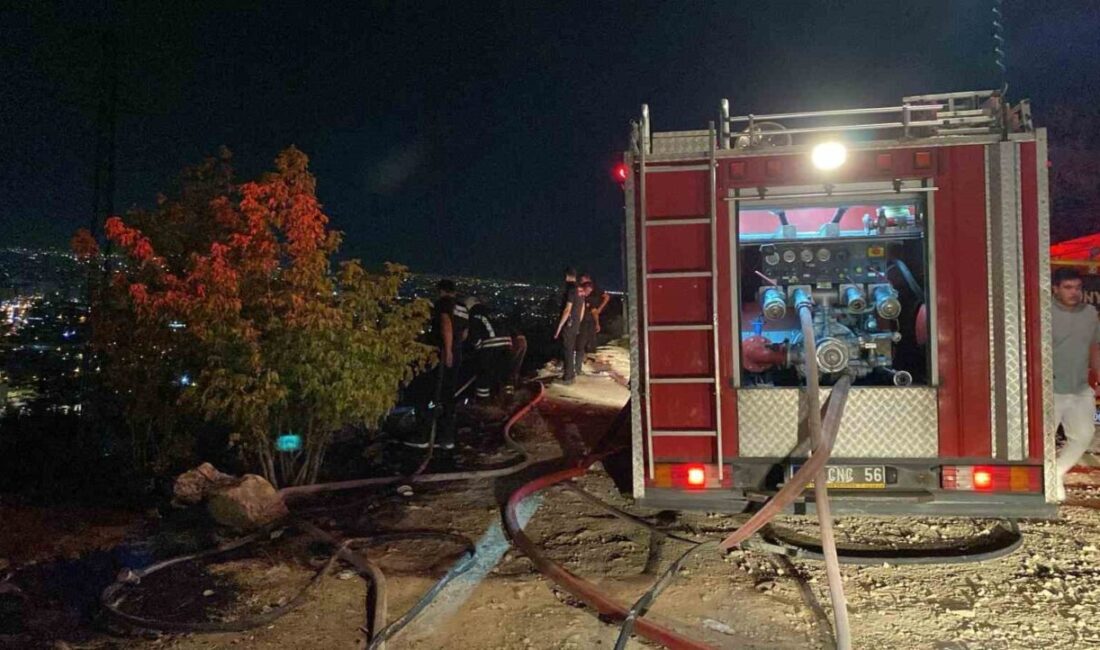 Konya’da havai fişek atarak ağaçlık alanda yangına sebep olan 3