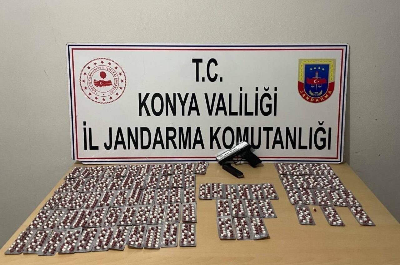 Konya’nın Ereğli ve Güneysınır ilçelerinde jandarma ekipleri tarafından yapılan operasyonlarda
