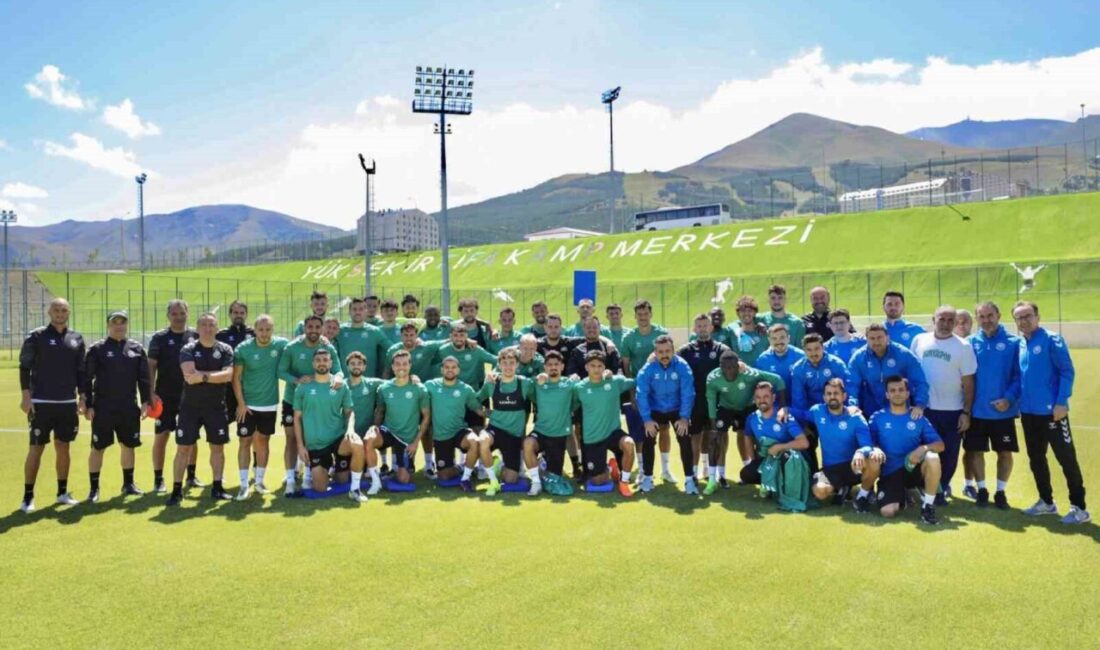 Konyaspor, Trendyol Süper Lig 2025-2026 sezonu ikinci etap hazırlıklarına Erzurum’da