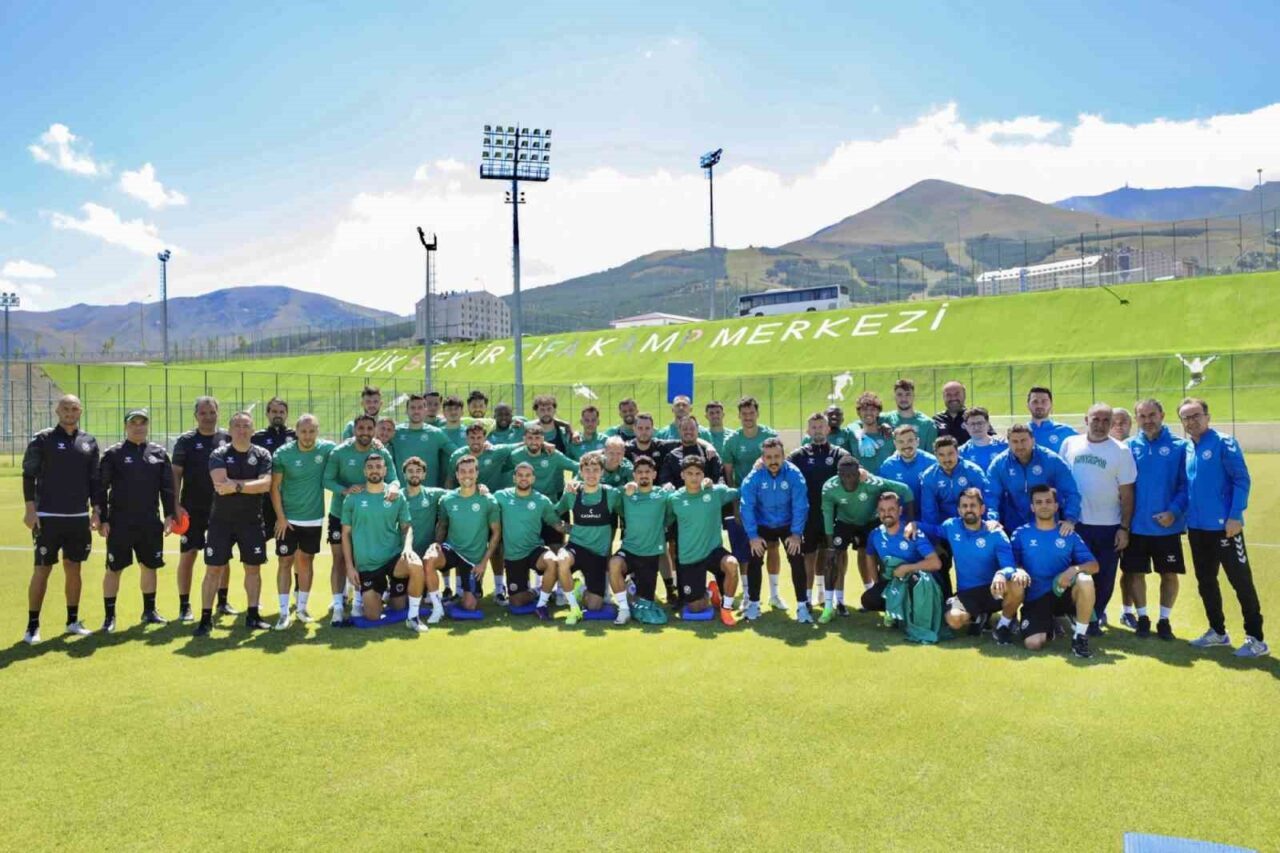 Konyaspor, Trendyol Süper Lig 2025-2026 sezonu ikinci etap hazırlıklarına Erzurum’da