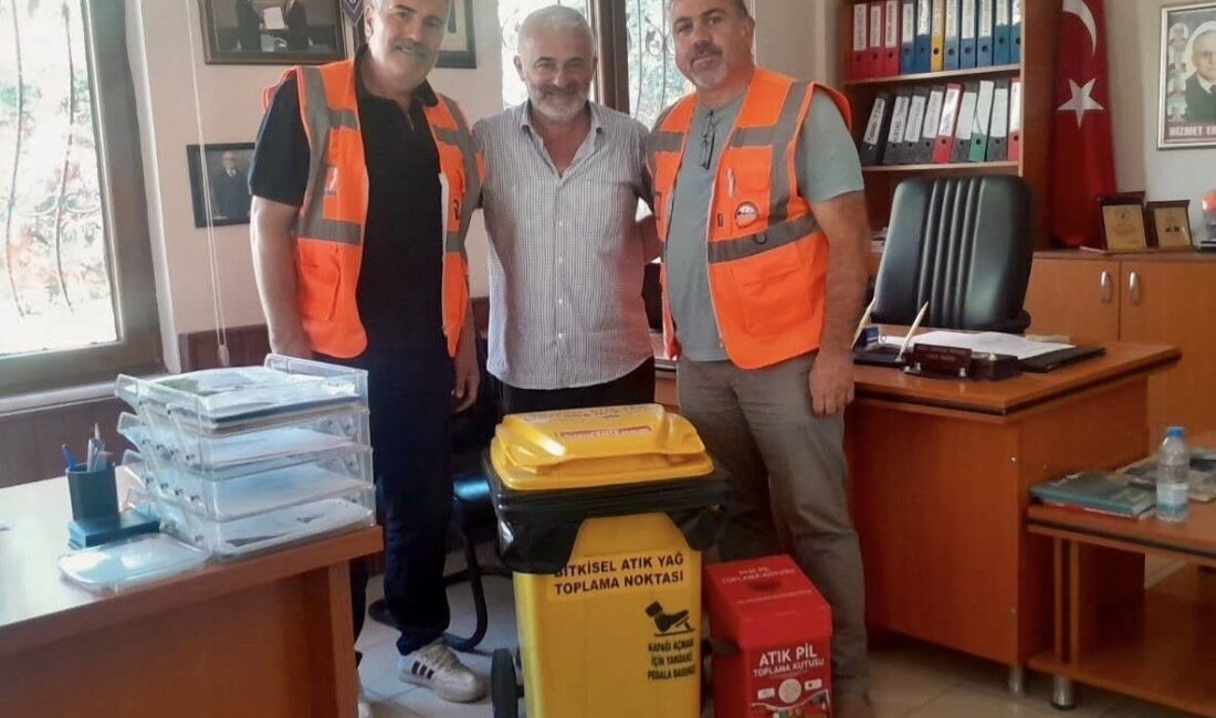 Körfez Belediyesi, çöpe veya kanalizasyona dökülen atık yağlar nedeniyle su