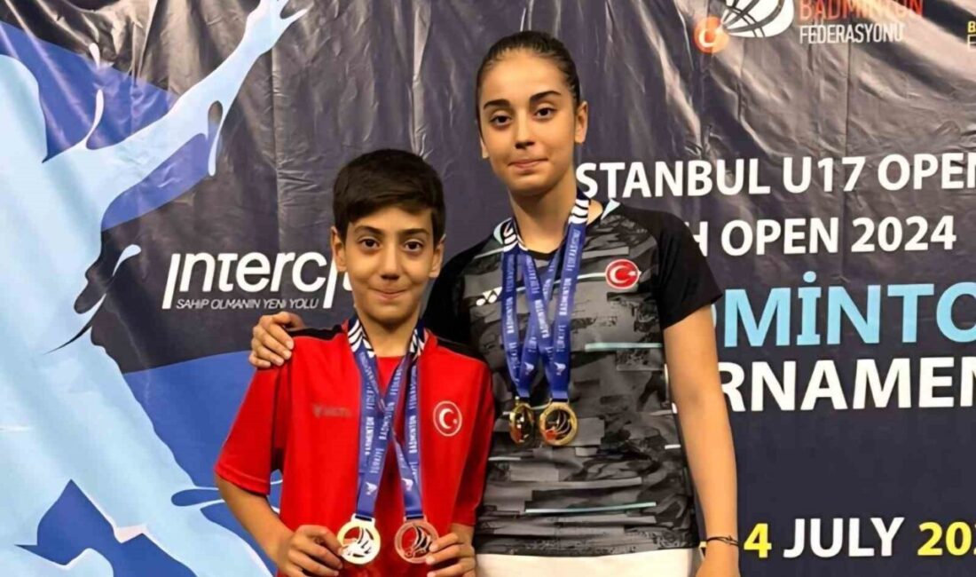 Avrupa Şampiyonu Aleyna Korkut’un izinden giden kardeşi Atakan Ömer, İstanbul’daki