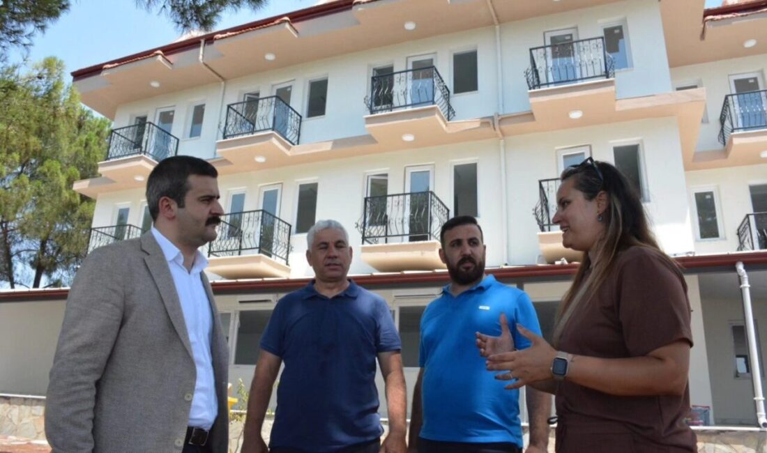 Muğla’nın Köyceğiz ilçesinde yapımı devam eden Su Sporları ve Kamp