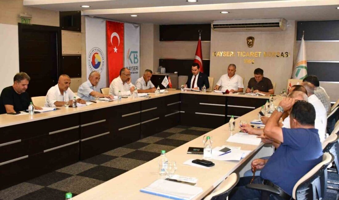 Kayseri Ticaret Borsası (KTB) Temmuz Ayı Olağan Meclis Toplantısı gerçekleştirildi.