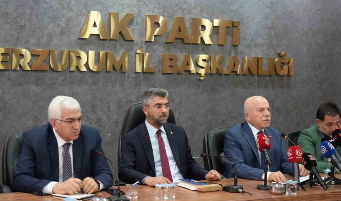 AK Parti Erzurum İl Başkanı İbrahim Küçükoğlu, “Terörsüz Türkiye Projesi”