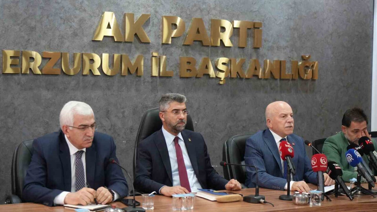 AK Parti Erzurum İl Başkanı İbrahim Küçükoğlu, “Terörsüz Türkiye Projesi”