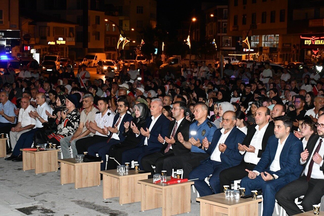 Konya’nın Kulu ilçesinde “15 Temmuz Demokrasi ve Milli Birlik Günü”