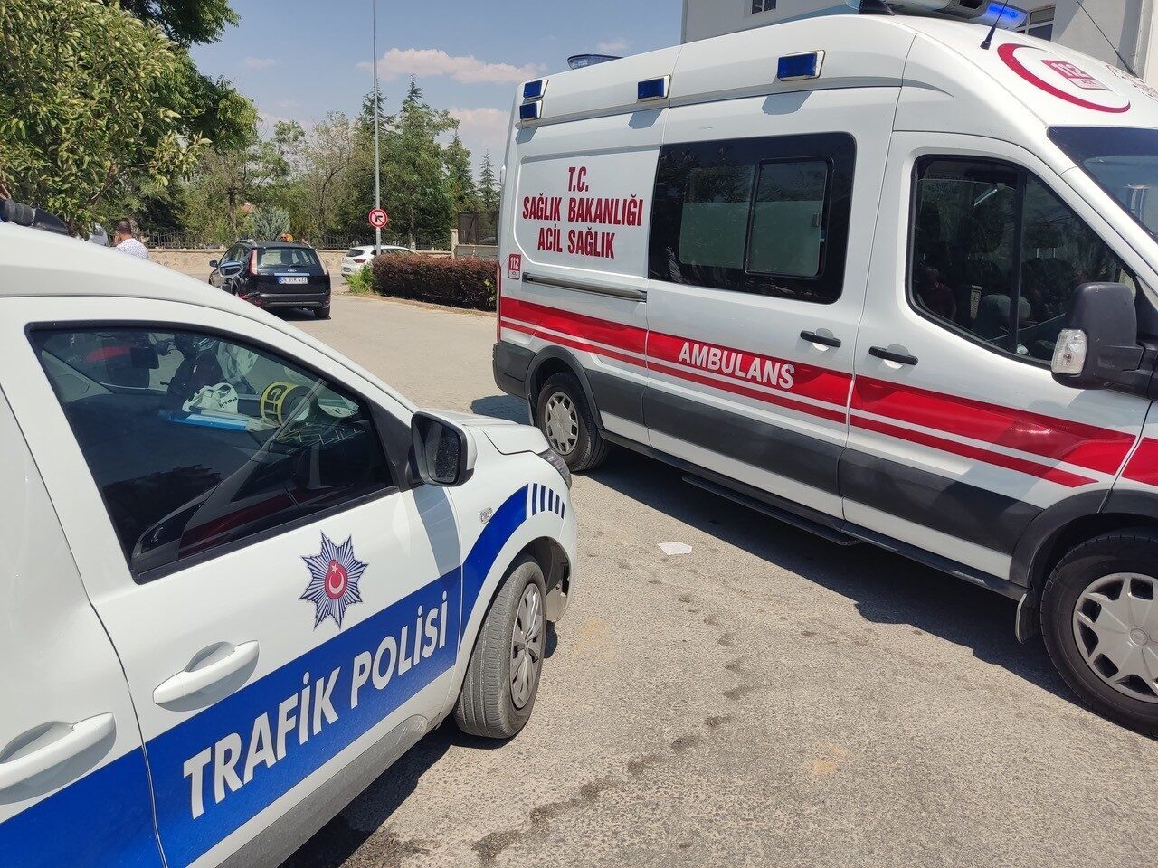 Konya’nın Kulu ilçesinde elektrikli bisiklet ile otomobilin çarpışması sonucu 1