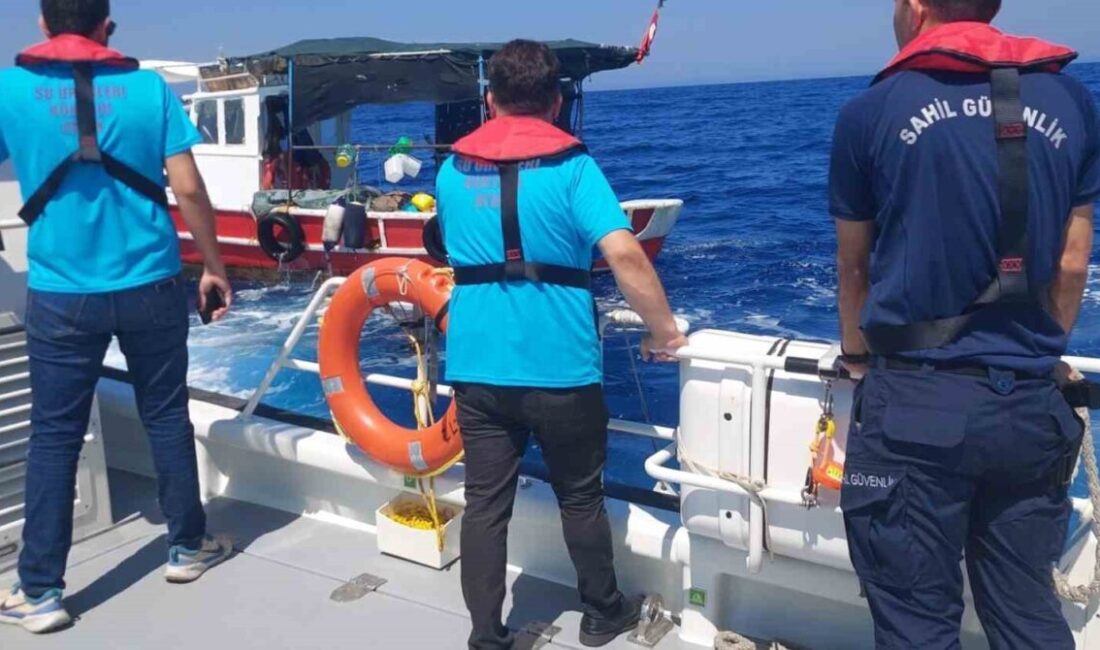 Kuşadası Sahil Güvenlik Karakol Komutanlığı’nın koordinasyonunda, Aydın İl Tarım ve