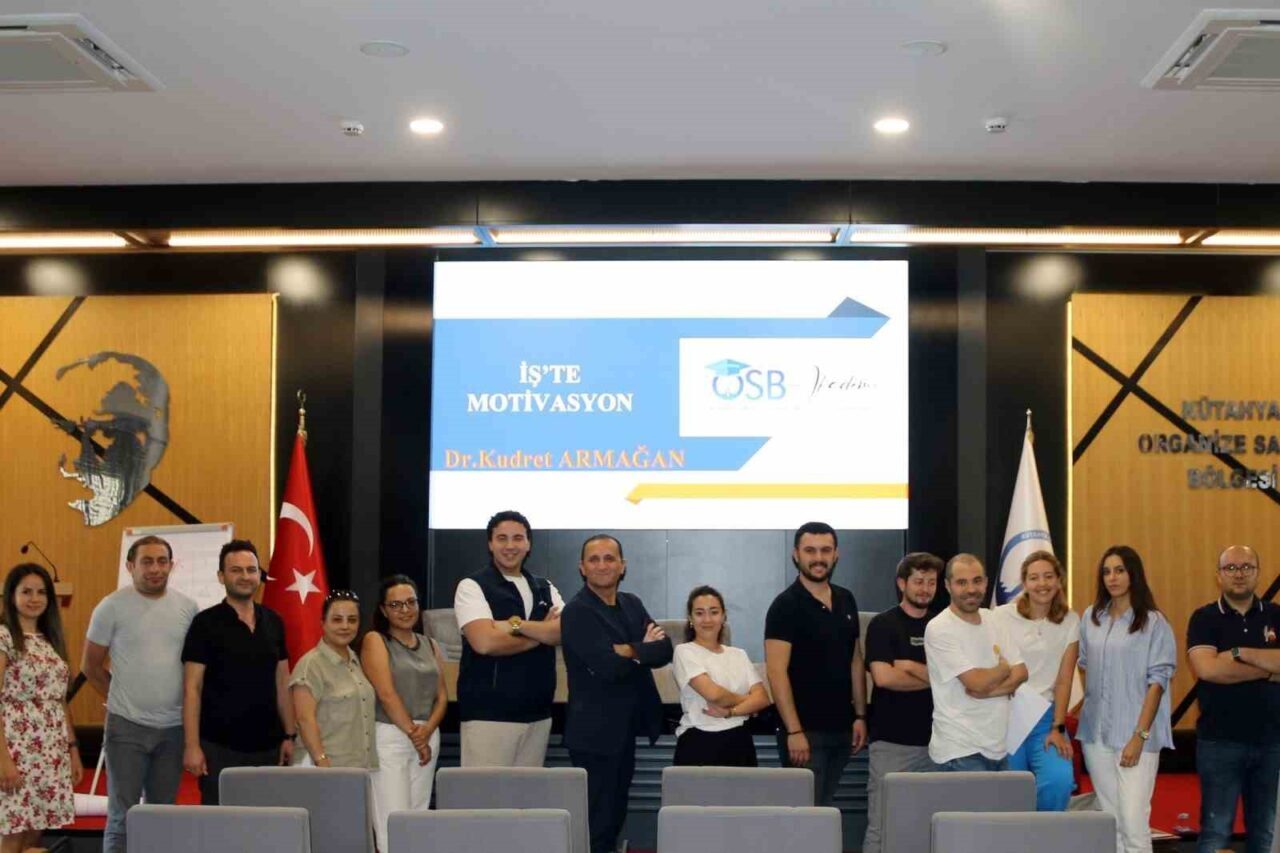 Kütahya Organize Sanayi Bölgesi (OSB) Akademi, çalışanların iş yaşamında motivasyonlarını