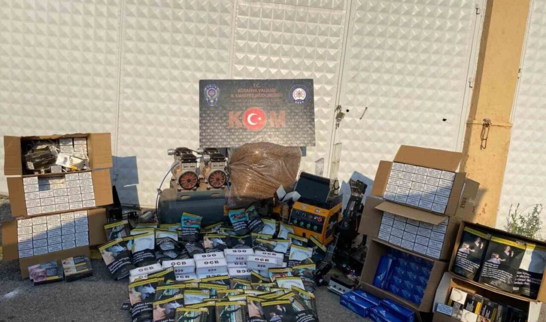 Kütahya İl Emniyet Müdürlüğü Kaçakçılık ve Organize Suçlarla Mücadele (KOM)