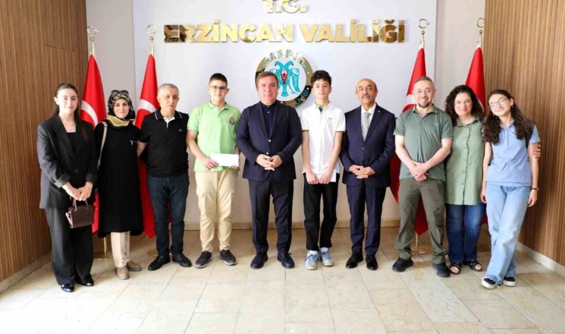 Erzincan Valisi Hamza Aydoğdu; İl Milli Eğitim Müdürü Hacı Ömer