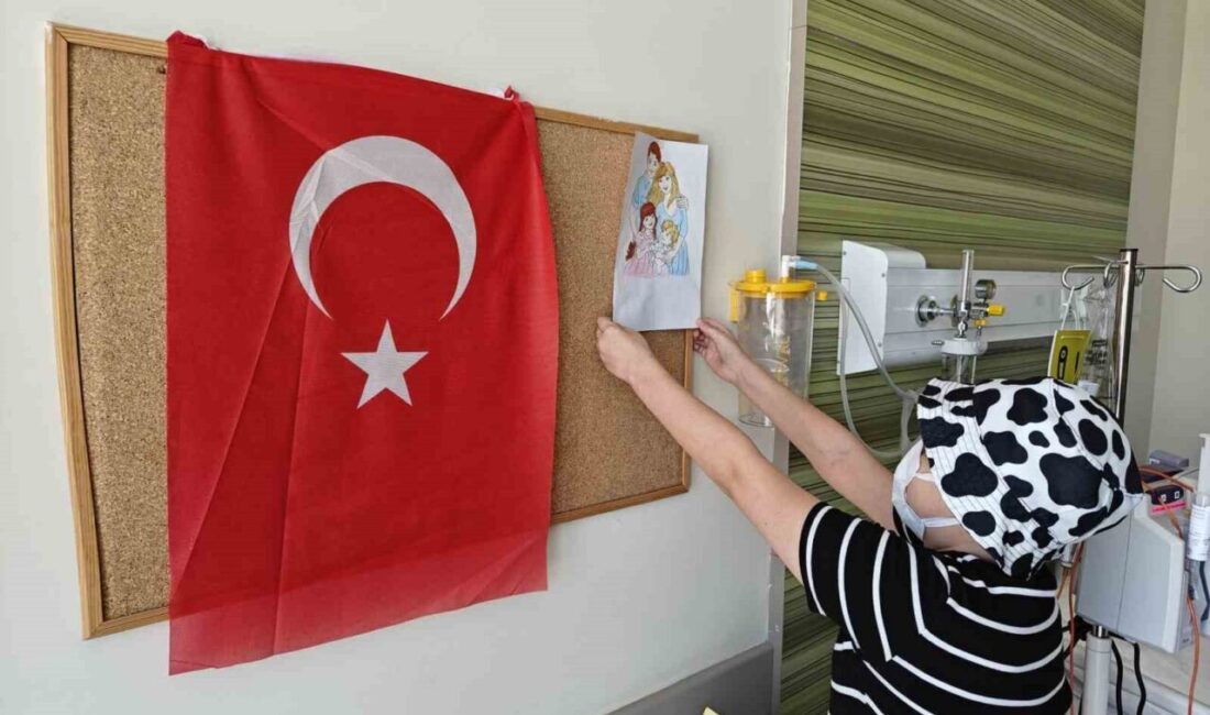 Kayseri Şehir Hastanesi’nde 2. kez lösemi tedavisi tamamlanan küçük kız