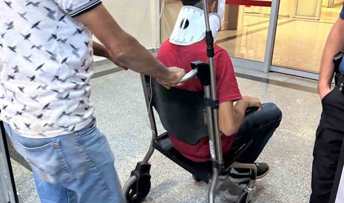 Adıyaman’ın Gerger ilçesinde oynanan bir maç sırasında 17 yaşındaki genç,