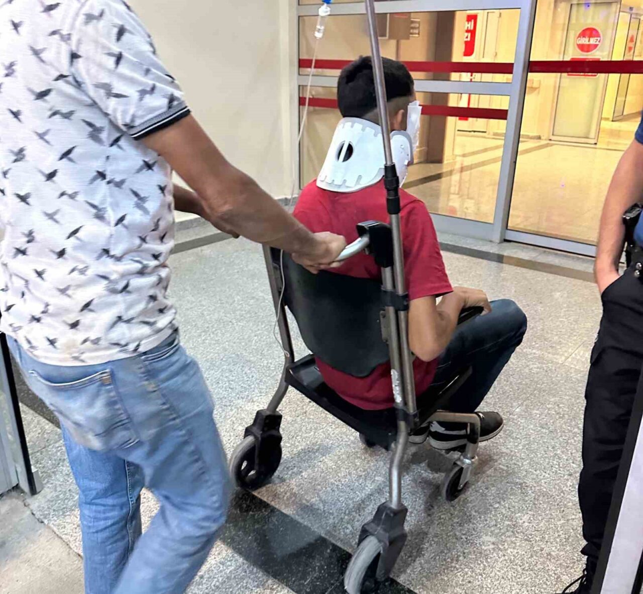 Adıyaman’ın Gerger ilçesinde oynanan bir maç sırasında 17 yaşındaki genç,