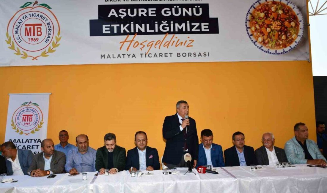 Malatya Ticaret Borsası, Muharrem ayı dolayısıyla Recep Tayyip Erdoğan Dünya