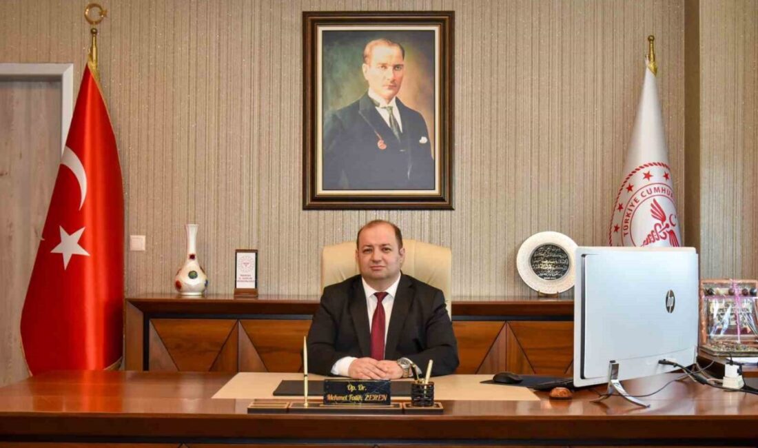 Manisa İl Sağlık Müdürü Uzm. Dr. Mehmet Fatih Zeren, Manisa’da