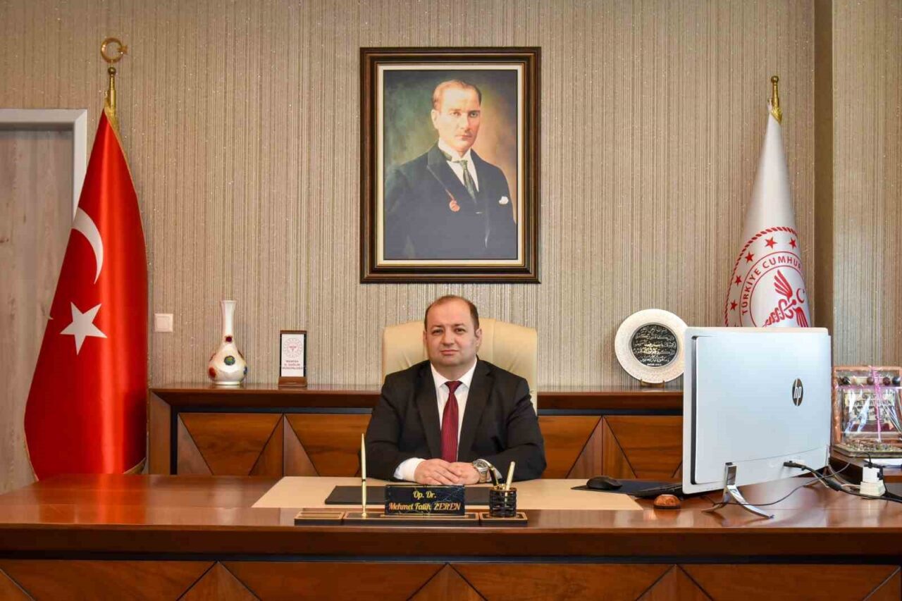 Manisa İl Sağlık Müdürü Uzm. Dr. Mehmet Fatih Zeren, Manisa’da