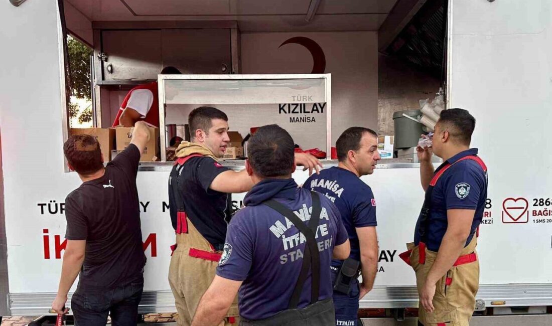 Türk Kızılay Manisa İl Merkezi Başkanlığı ekipleri, Manisa’nın Yunusemre ilçesinde