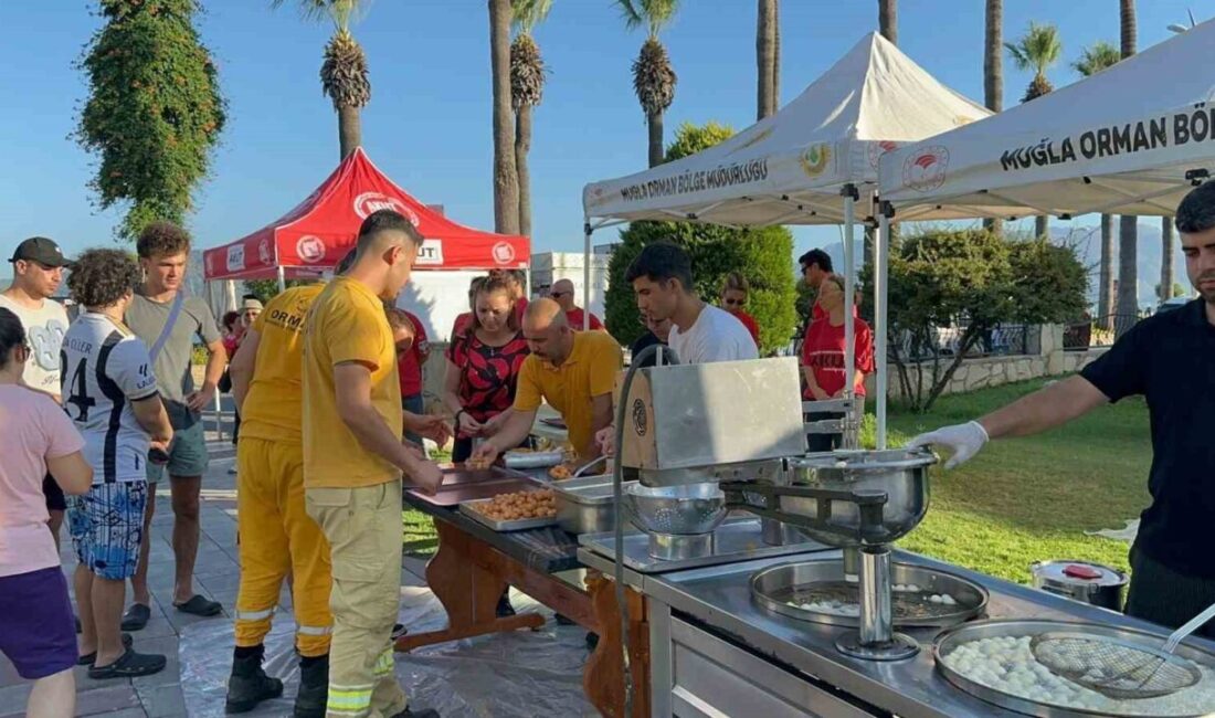 Marmaris Orman İşletme Müdürlüğü, orman yangınlarında hayatını kaybeden kahramanları anmak