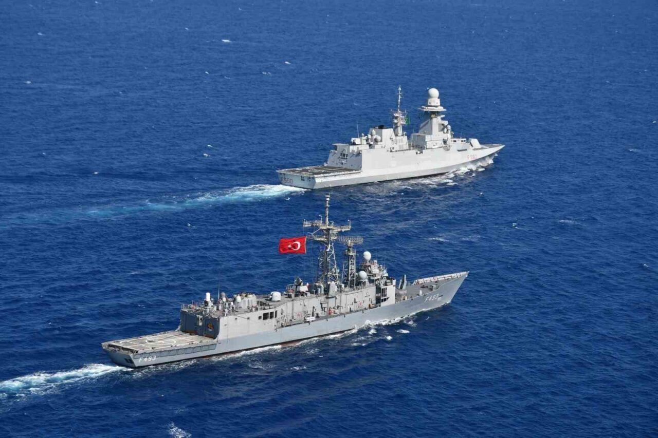 Mavi Vatan’ın yüzen kalesi TCG Gelibolu fırkateyni, NATO Daimi Deniz