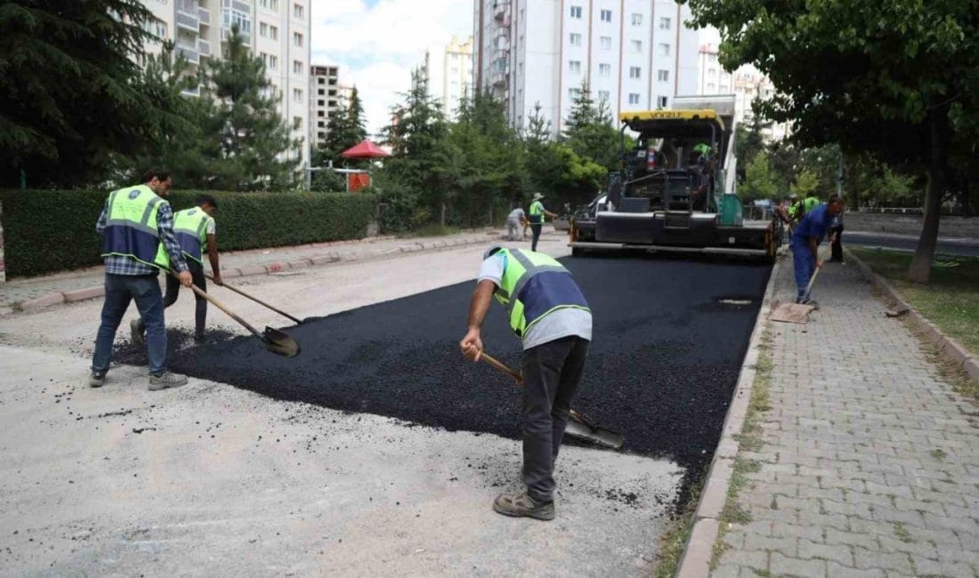 İlçe genelinde ulaşım kalitesini artırmak için çalışmalarını sürdüren Melikgazi Belediyesi,