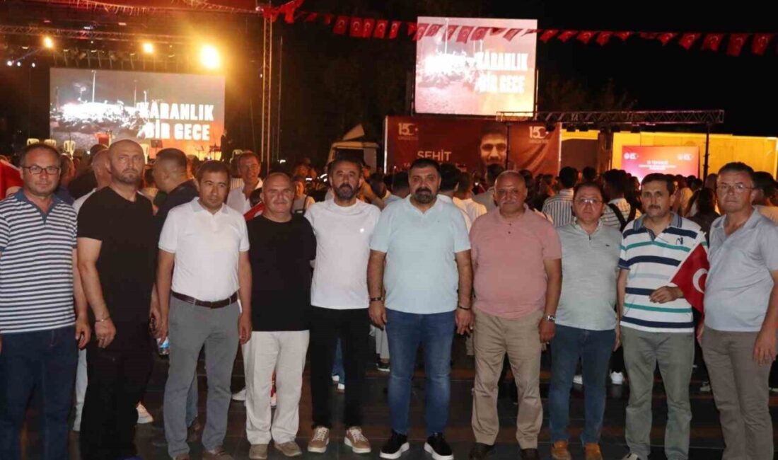 Antalya’da 15 Temmuz Demokrasi ve Milli Birlik Günü dolayısıyla Cumhuriyet