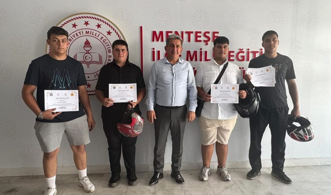 Menteşe İlçe Milli Eğitim Müdürlüğü tarafından yürütülen ’Kaskom Projesi’ kapsamında