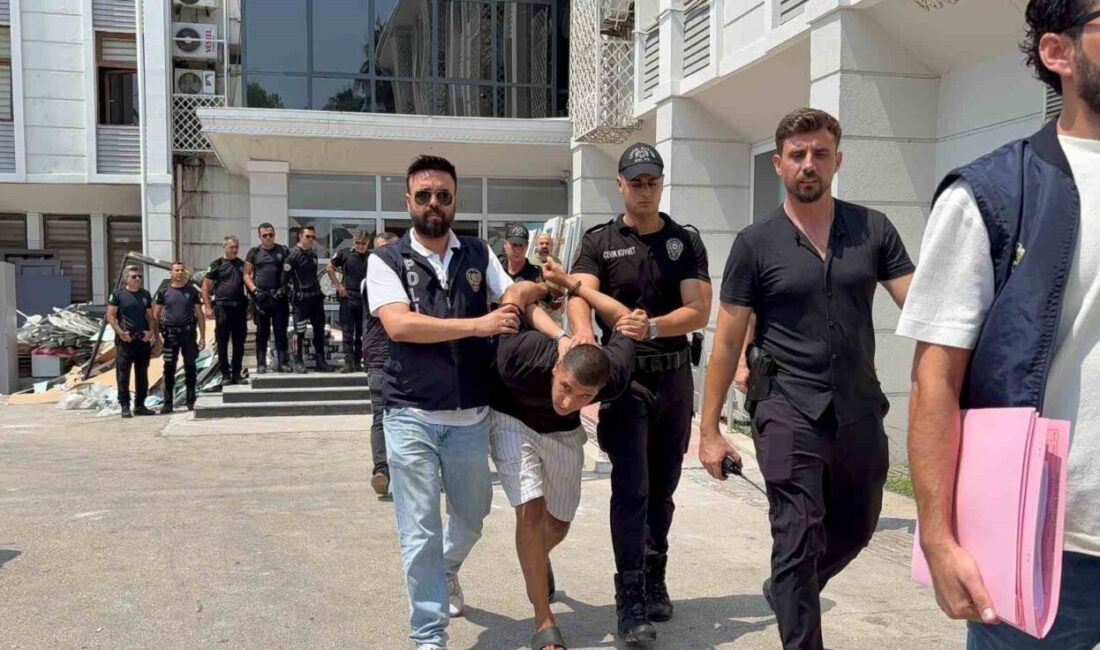 Mersin’de anne ile kızını tabanca ile vurarak öldürdüğü iddiasıyla gözaltına