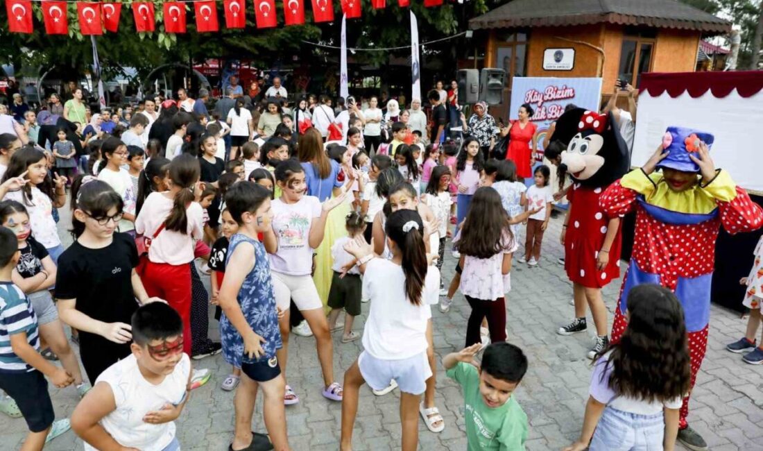 Mersin Büyükşehir Belediyesinin kültür ve sanat dolu gezici şenliği ’Köy