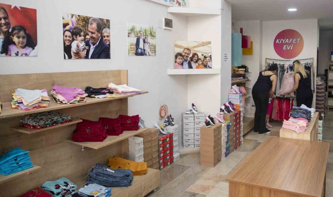 Mersin Büyükşehir Belediyesi’nin hayata geçirdiği ‘Kıyafet Evi’ projesiyle, dar gelirli
